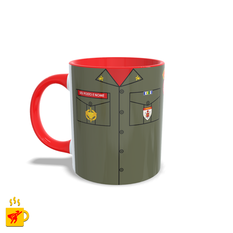 Caneca Corpo de Bombeiros Farda de Passeio 2ºF