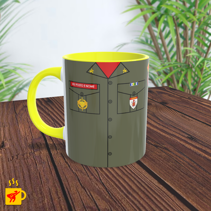 Caneca Corpo de Bombeiros Farda de Passeio 2ºF