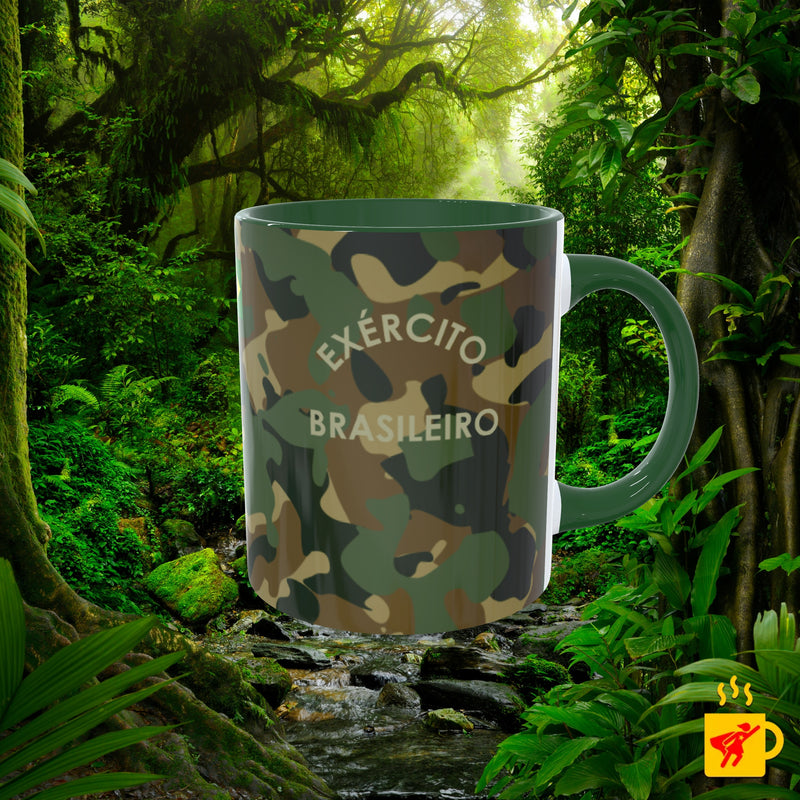 Caneca Camuflada Exército