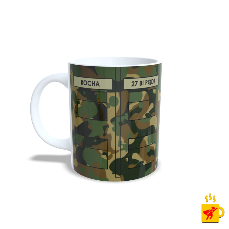 Caneca Camuflada Exército