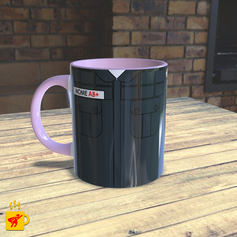 Caneca Polícia Militar Farda - PMERJ