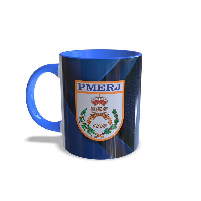 Caneca Polícia Militar Escudo - PMERJ