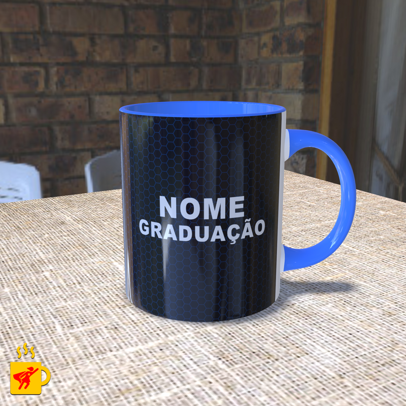 Caneca Polícia Militar Escudo - PMERJ