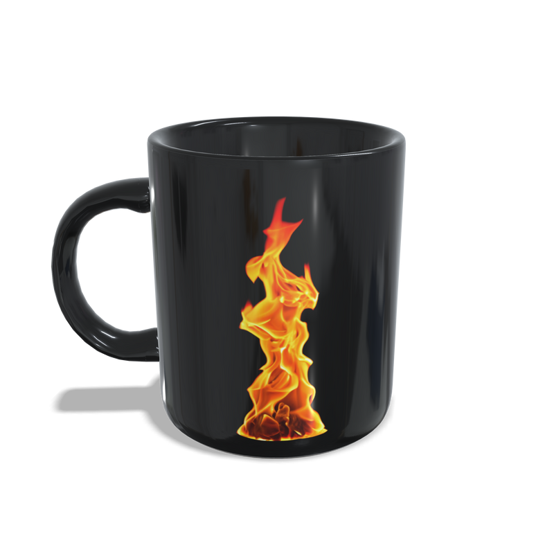 Caneca Promocional do Canal Coluna de Fogo