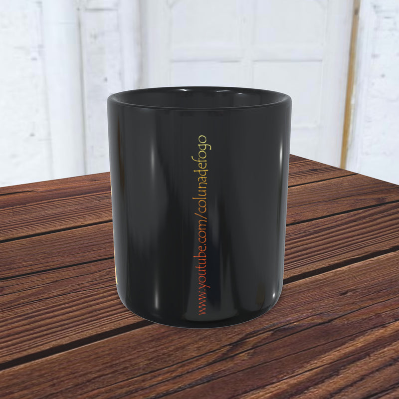 Caneca Promocional do Canal Coluna de Fogo