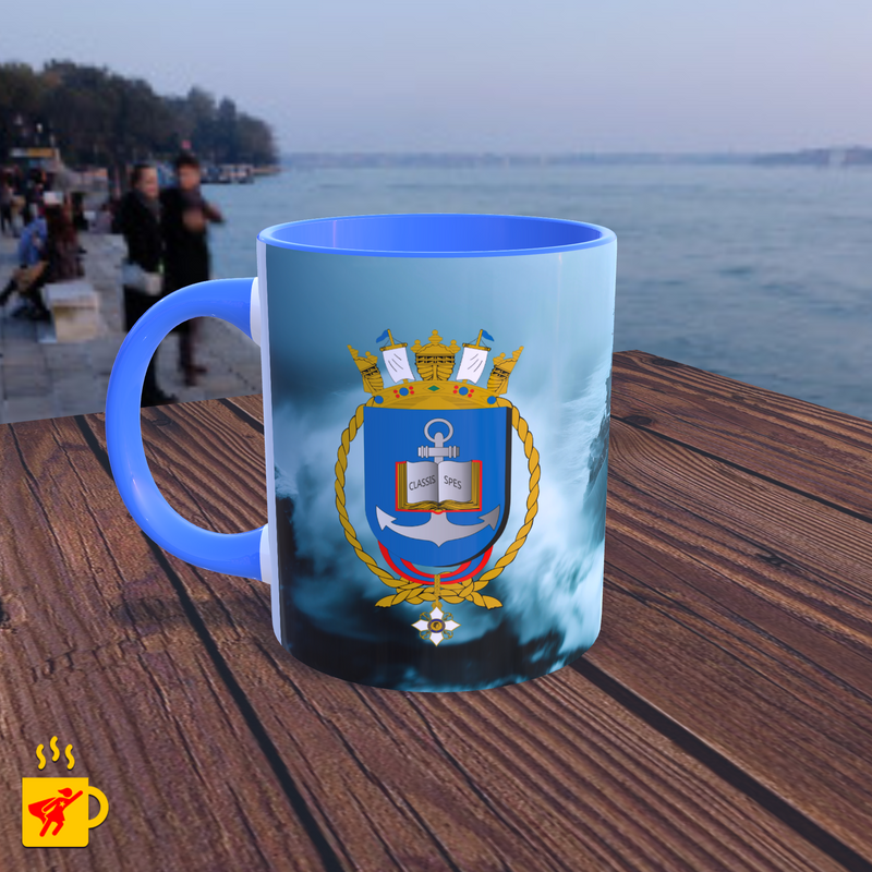 Caneca Colégio Naval Navio de Guerra