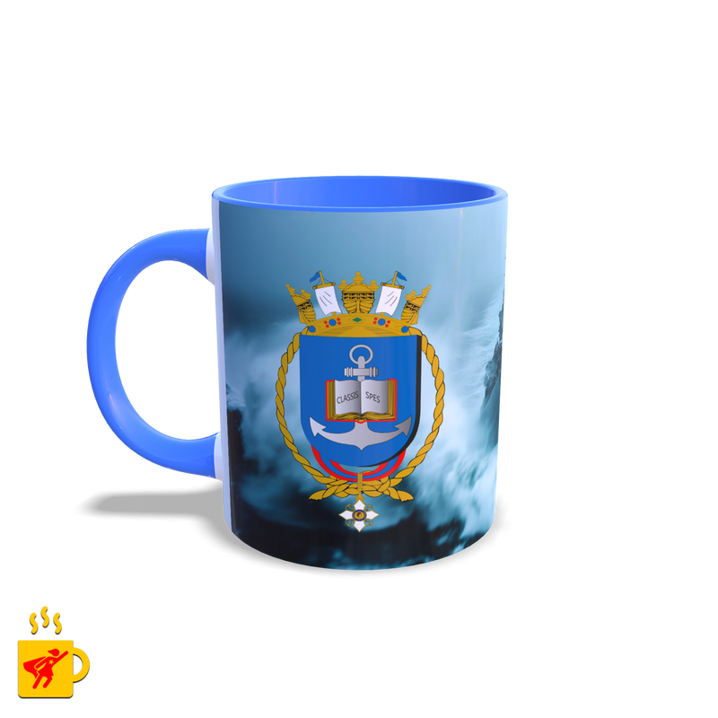 Caneca Colégio Naval Navio de Guerra