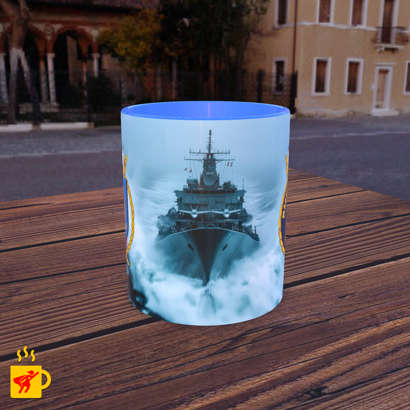 Caneca Colégio Naval Navio de Guerra