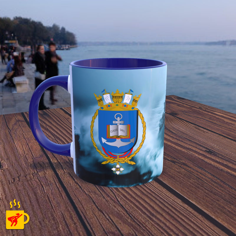 Caneca Colégio Naval Navio de Guerra