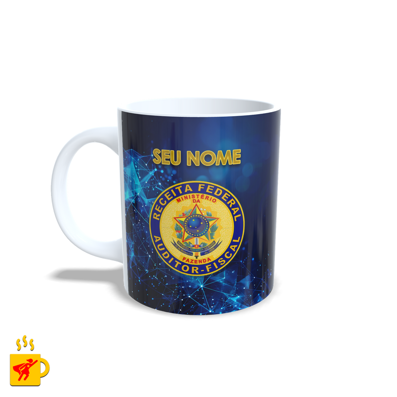 Caneca Auditor Fiscal Brasão
