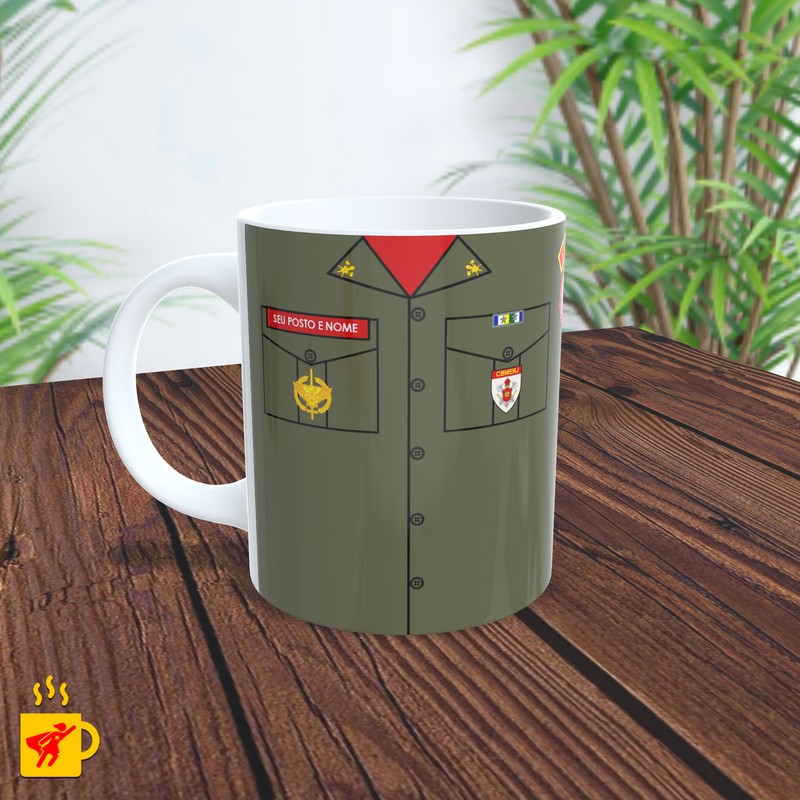 Caneca Corpo de Bombeiros Farda de Passeio 2ºF