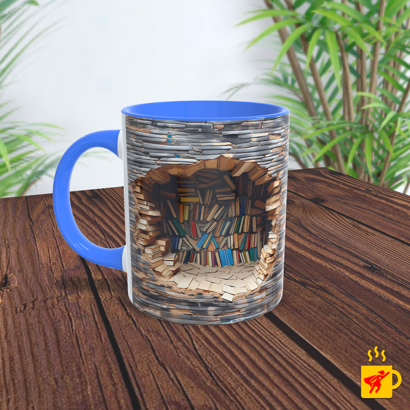 Caneca Estudos Livros Antigos