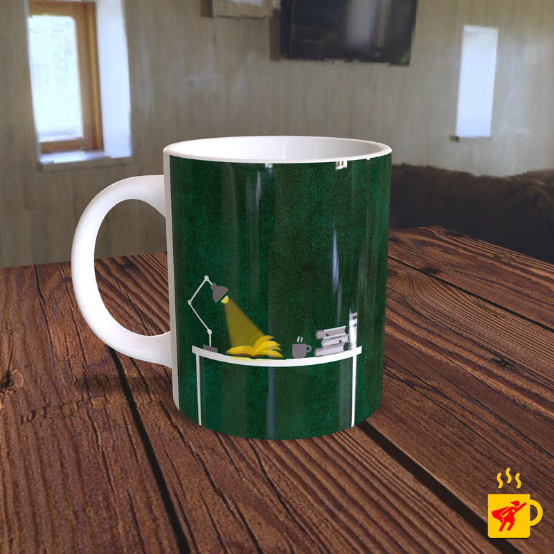 Caneca Estudos Livro Bem-Aventurados os que Estudam