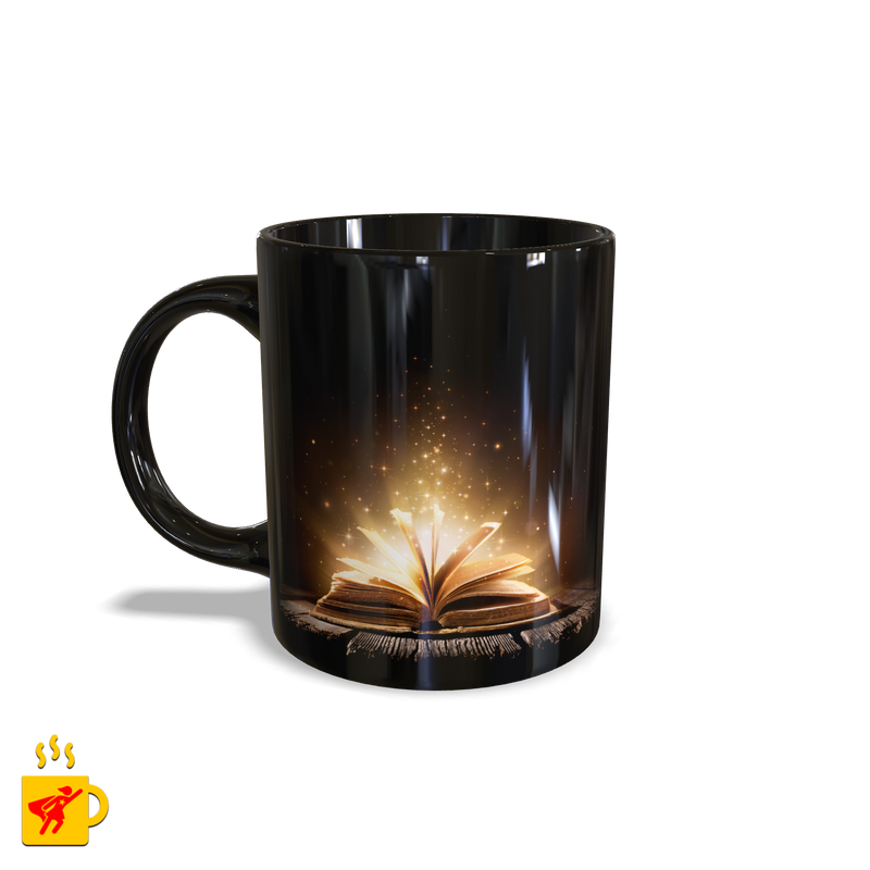 Caneca Estudos Livro Mágico